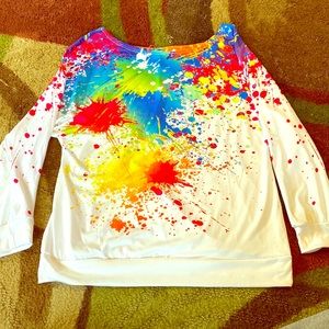 Paint inspired T-shirt